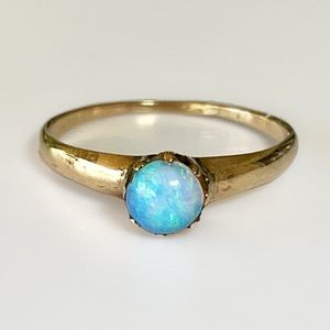 SALE☀️Victorian 14k Precious Opal Ring 1.5g